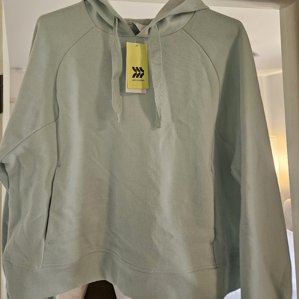 All In Motion Cropped Light Hoodie